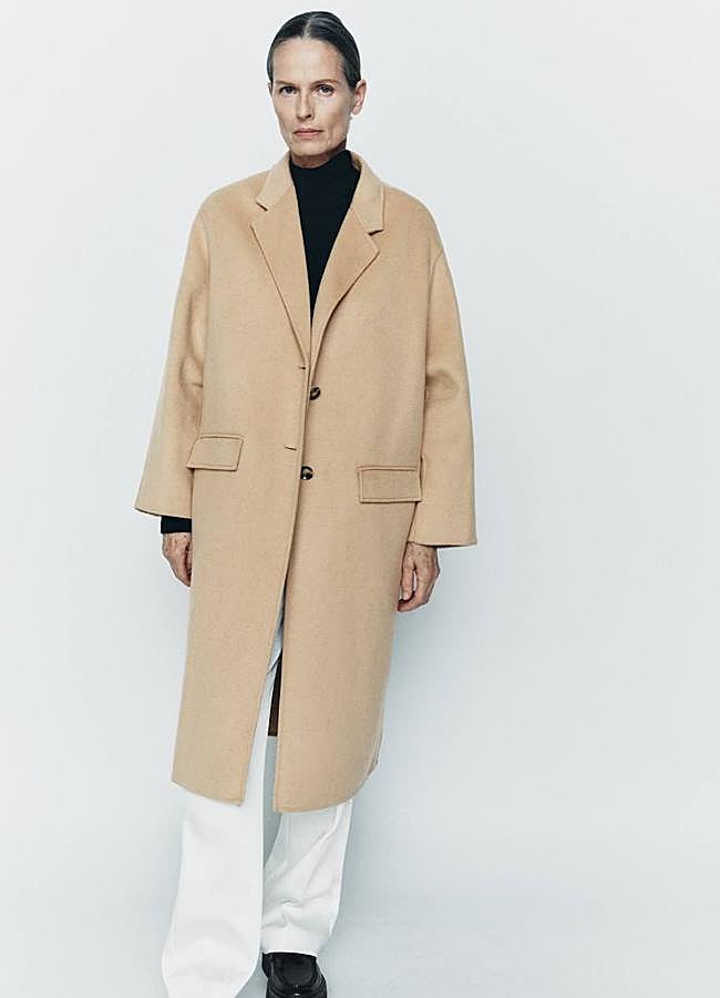 Imagen - Abrigo camel oversize