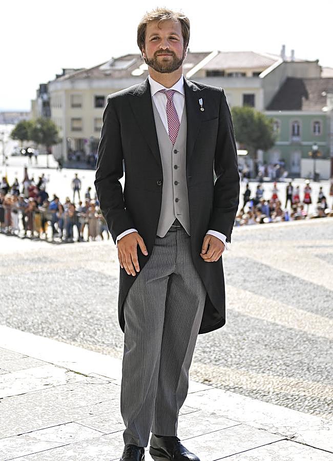 Imagen - Alfonso de Braganza, príncipe de Beira, en la boda de su hermana, María Francisca. (FOTO: GTRES)