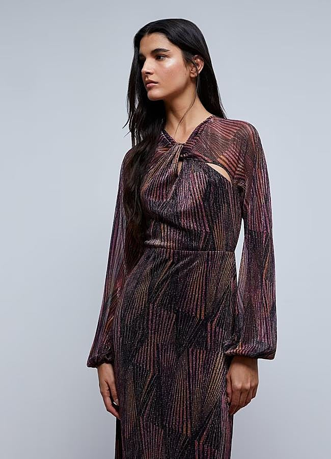 Imagen - Vestido de manga larga con nudo en el pecho de Scalpers, 87,20.