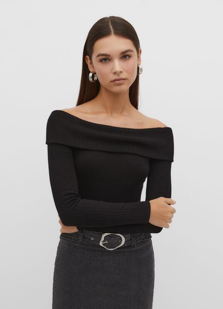 Imagen - Jersey negro de Stradivarius (15,99 euros)