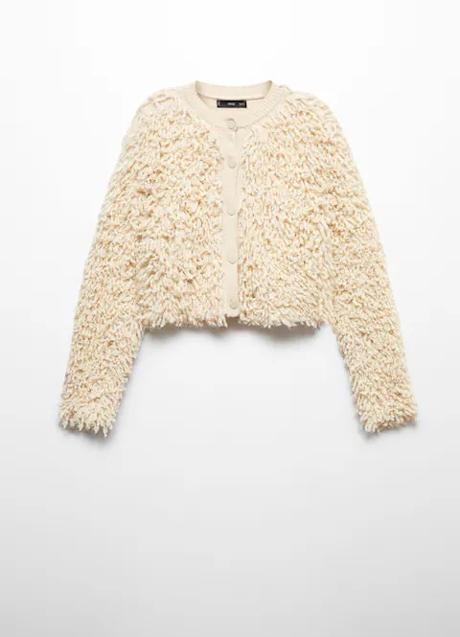 Imagen - Cárdigan con textura de Mango (35,99 euros)