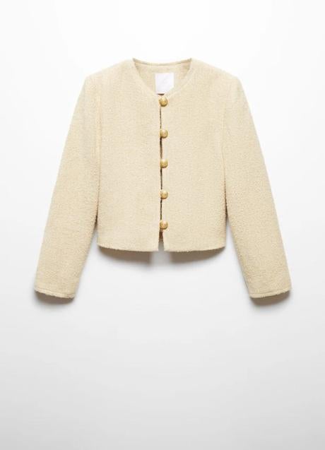 Imagen - Chaqueta de tweed de Mango (39,99 euros)
