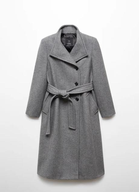 Imagen - Abrigo de lana con cinturón de Mango (149 euros)