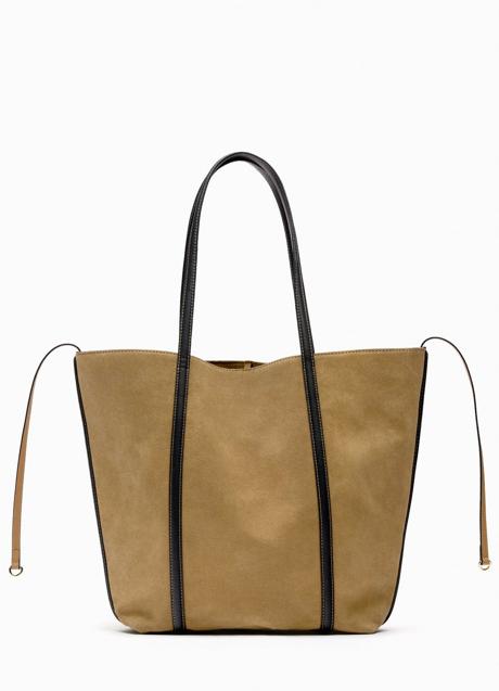 Imagen - Bolso de serraje de Zara (79,99 euros)