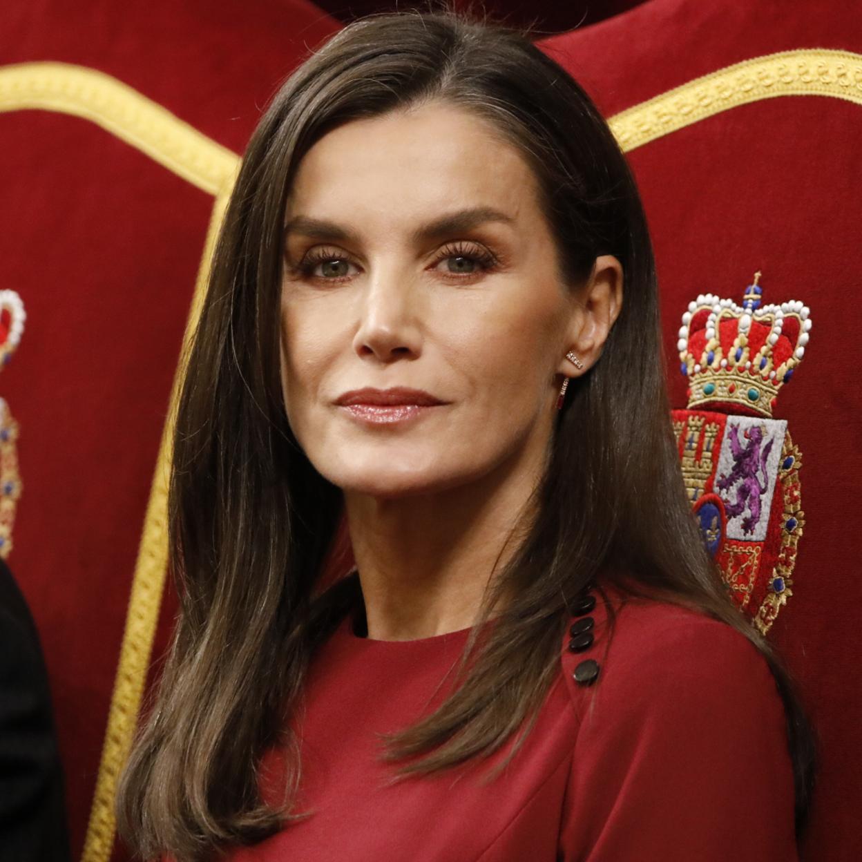 La reina Letizia en el Congreso.