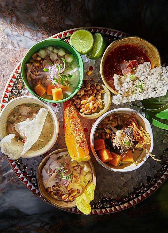 Imagen - En la carta de Coya podemos encontrar varios ceviches con didewrentes pescados y sabores. / COYA