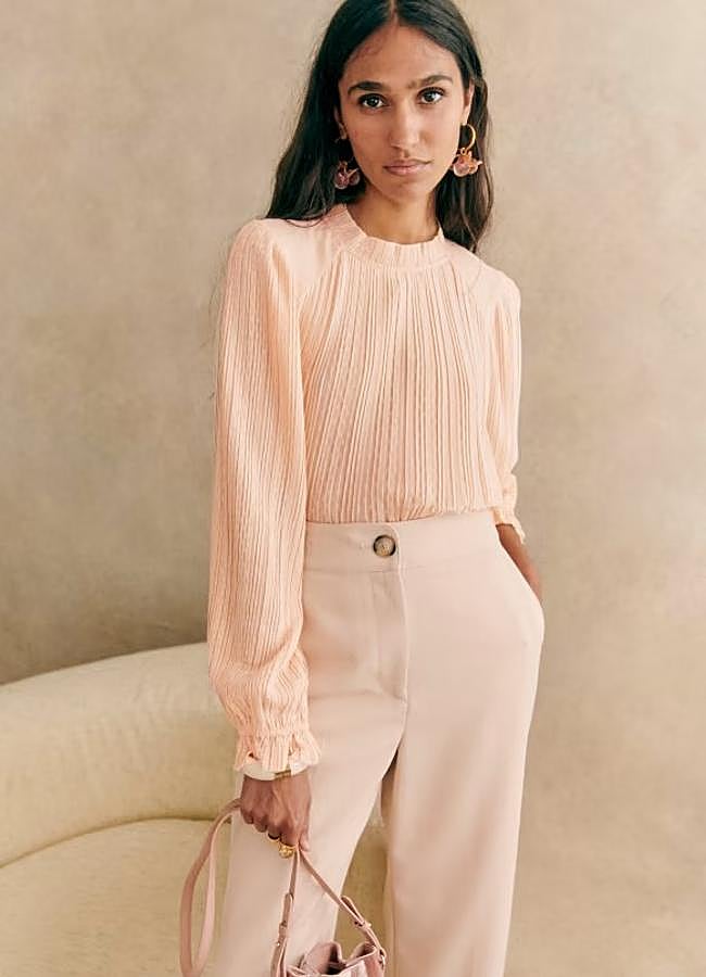 Imagen - Blusa rosita de Sézane, 110 euros.