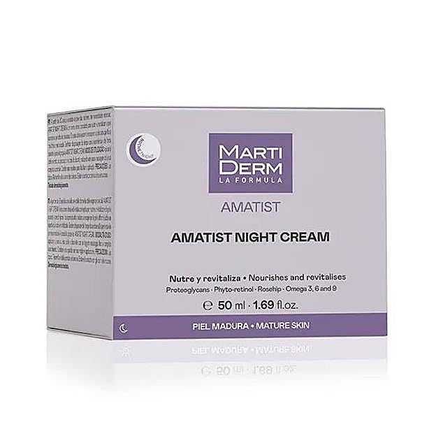 Amatist Night Cream de Martiderm. Precio: 29,99 euros