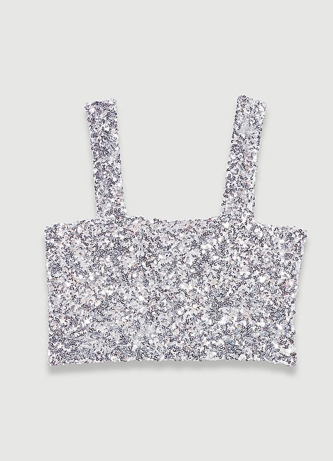 Imagen - Crop top de lentejuelas, de Maje.