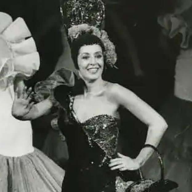 Concha Velasco en 1986, en la obra 'Mamá, quiero ser artista'.