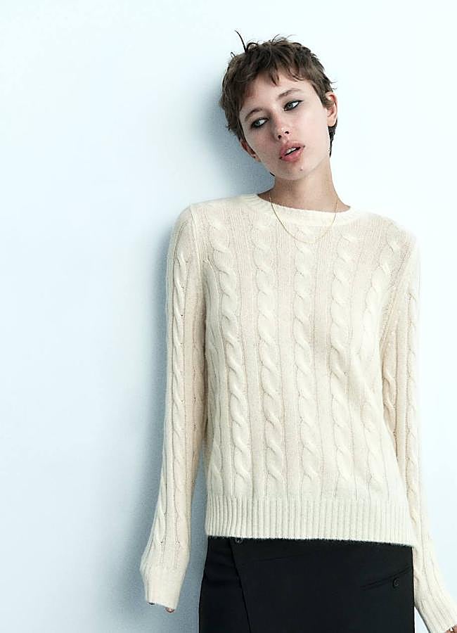 Imagen - Jersey de cashmere trenzado