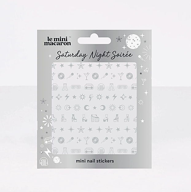 Las pegatinas Saturday Night Soirée de Le Mini Macaron.