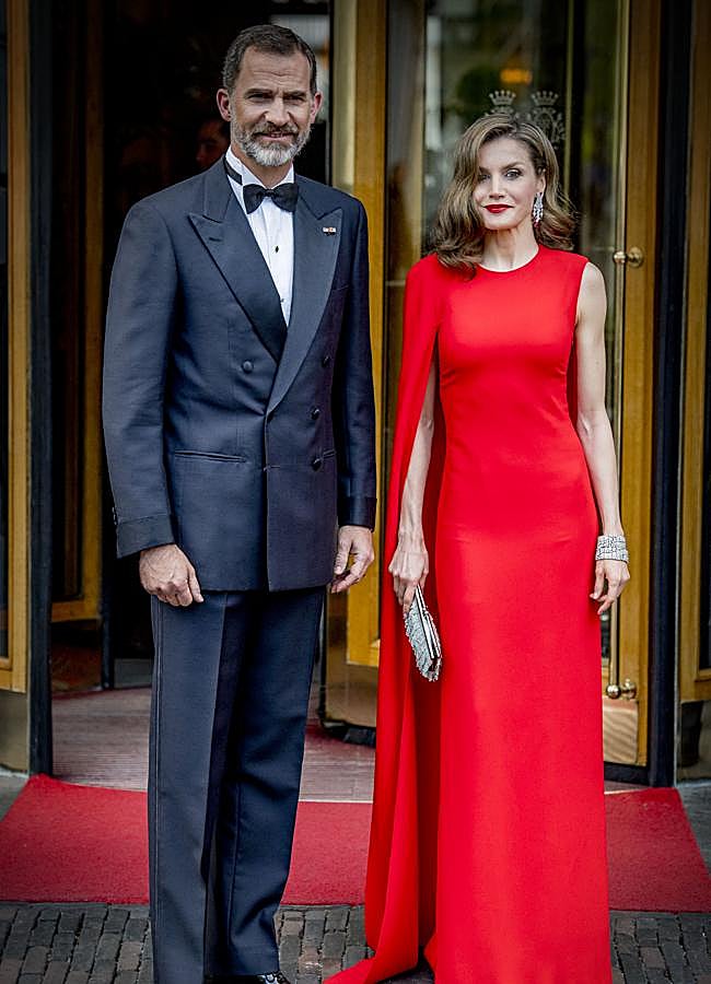 Imagen - Los reyes en el cumpleaños de Guillermo de Holanda en 2017. / GTRES