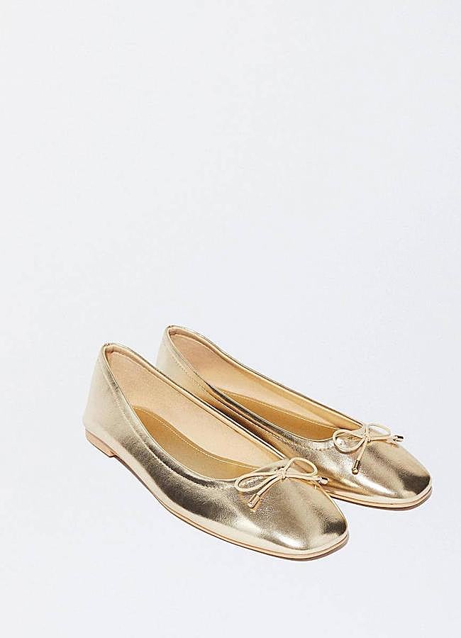 Imagen - Bailarinas de fiesta metalizadas en dorado