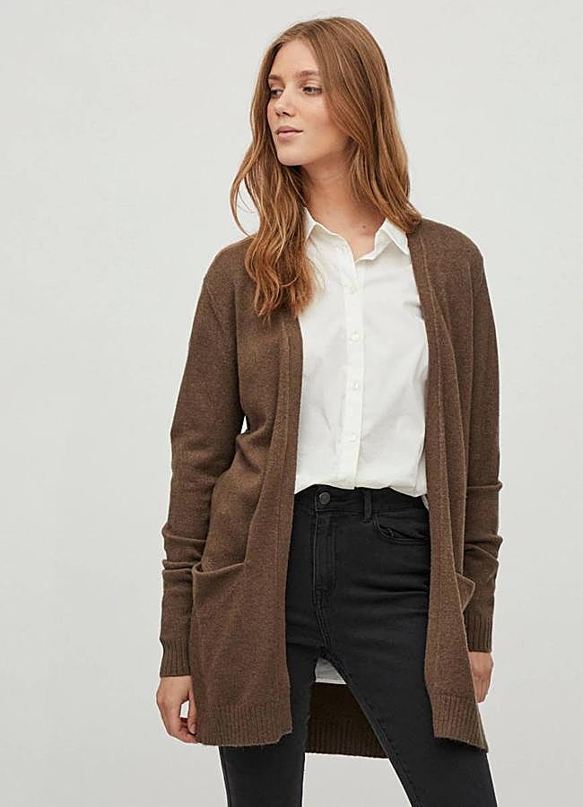 Imagen - Cárdigan largo con bolsillos