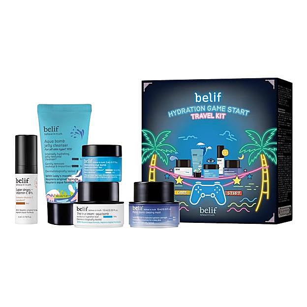 Hydration Game Start Travel Kit de Belif. Precio: 19,99 euros