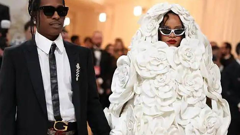 Rihanna en la MET Gala 2023.