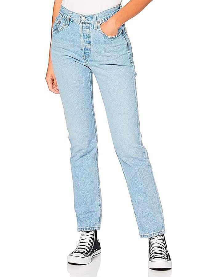 Imagen - Vaquero en azul claro 501 de Levi's. Foto: Amazon.