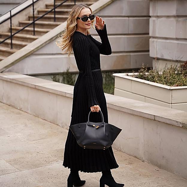 Los mejores vestidos de invierno con las que ir abrigada y con mucho estilo