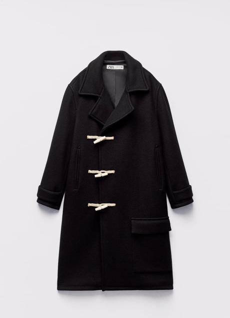 Imagen - Abrigo azul marino de Zara (199 euros)