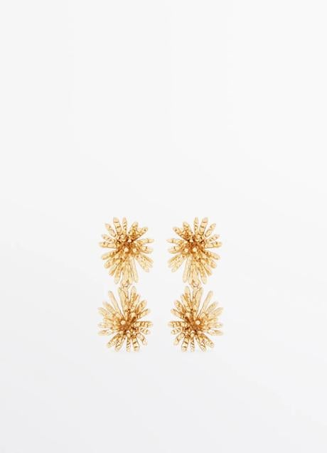 Imagen - Pendientes dorados de Massimo Dutti (99,95 euros)