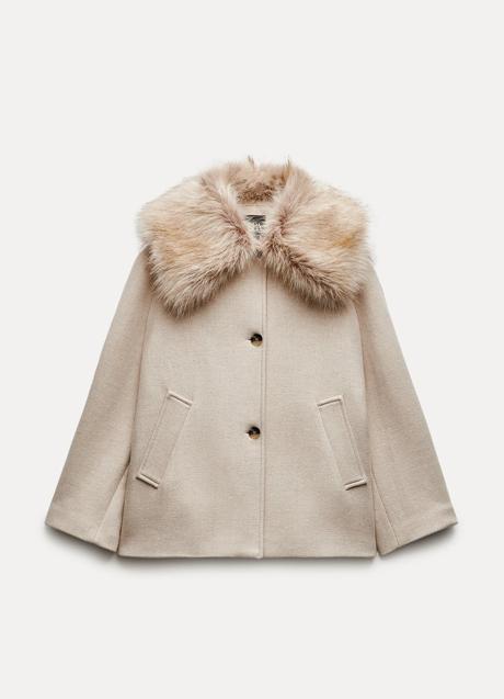 Imagen - Abrigo de lana de Zara (129 euros)
