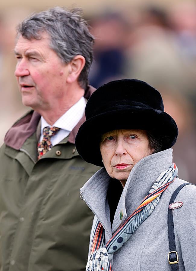 Imagen - La princesa Ana junto a 