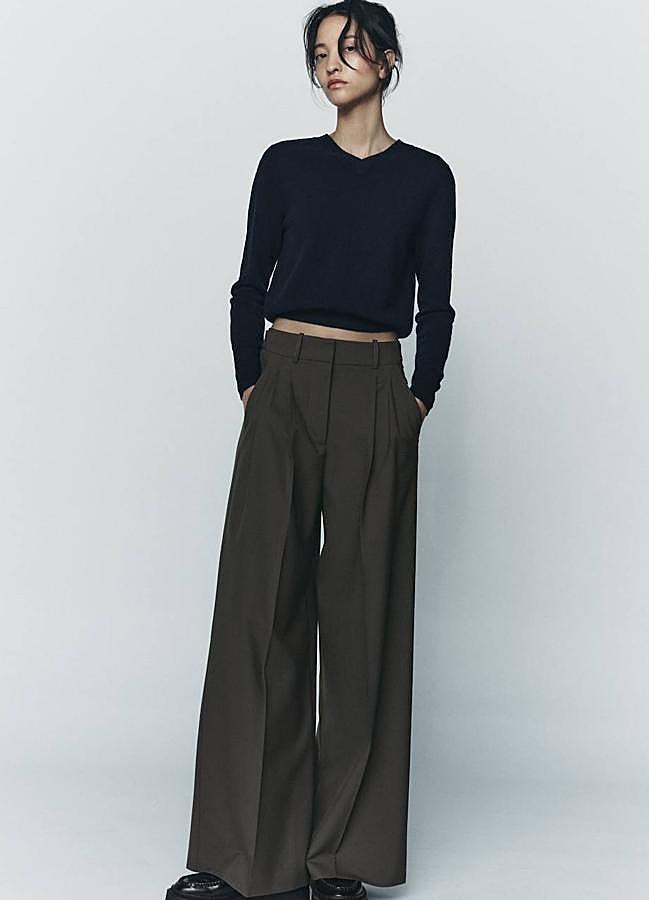 Imagen - Pantalón de traje con lana ancho