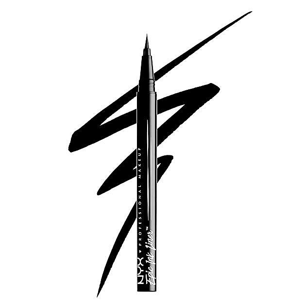 Eyeliner líquido en negro de Nyx (7,79 euros).