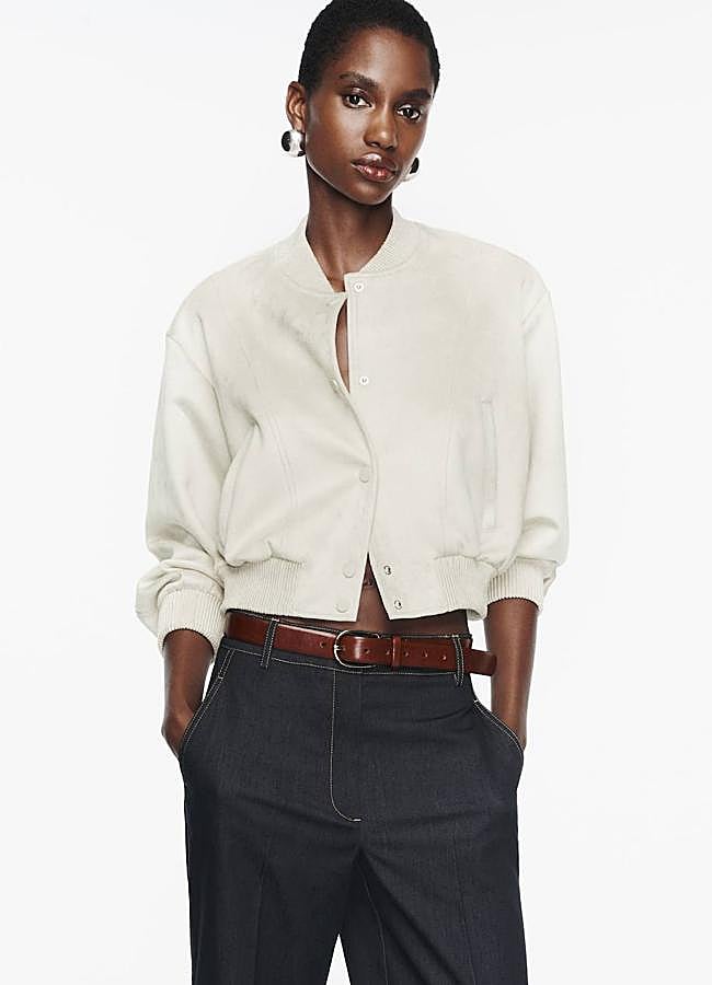 Imagen - Chaqueta bomber de antelina