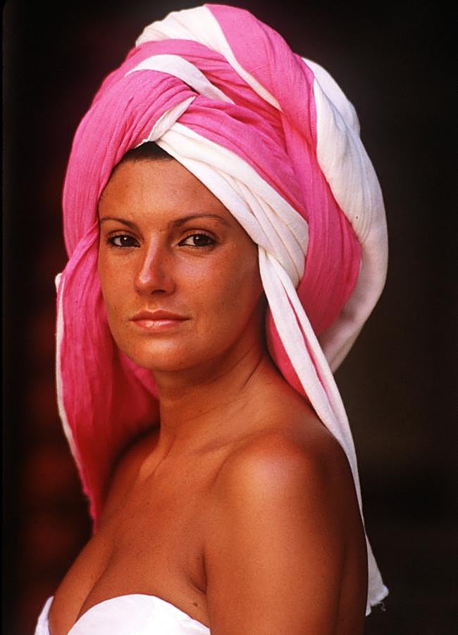 Imagen - Carmina Ordóñez con turbante en Tánger/GTRES