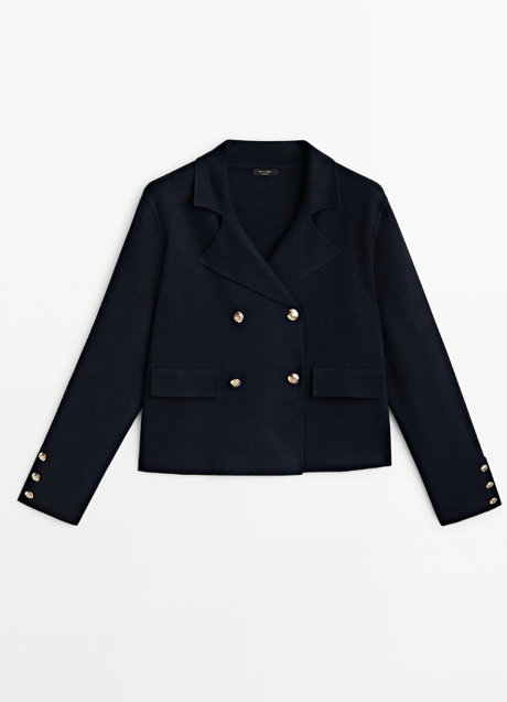 Imagen - Chaqueta azul marino de Massimo Dutti (69,99 euros)