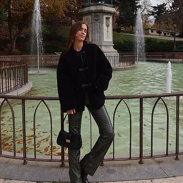 De María Pombo a la princesa Leonor: los pantalones de cuero que no fallan en invierno