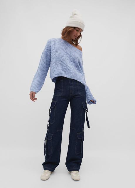 Imagen - Pantalón con bolsillos de Stradivarius (35,99 euros)