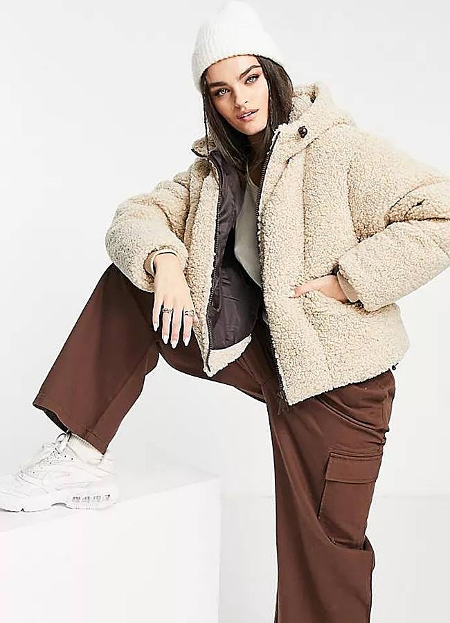 Imagen - Abrigo puffer de borreguillo