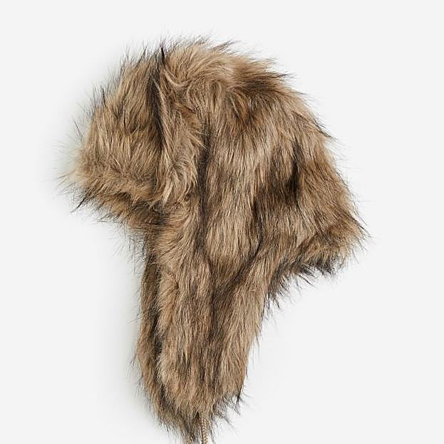 Gorro de pelo con orejas de H&M