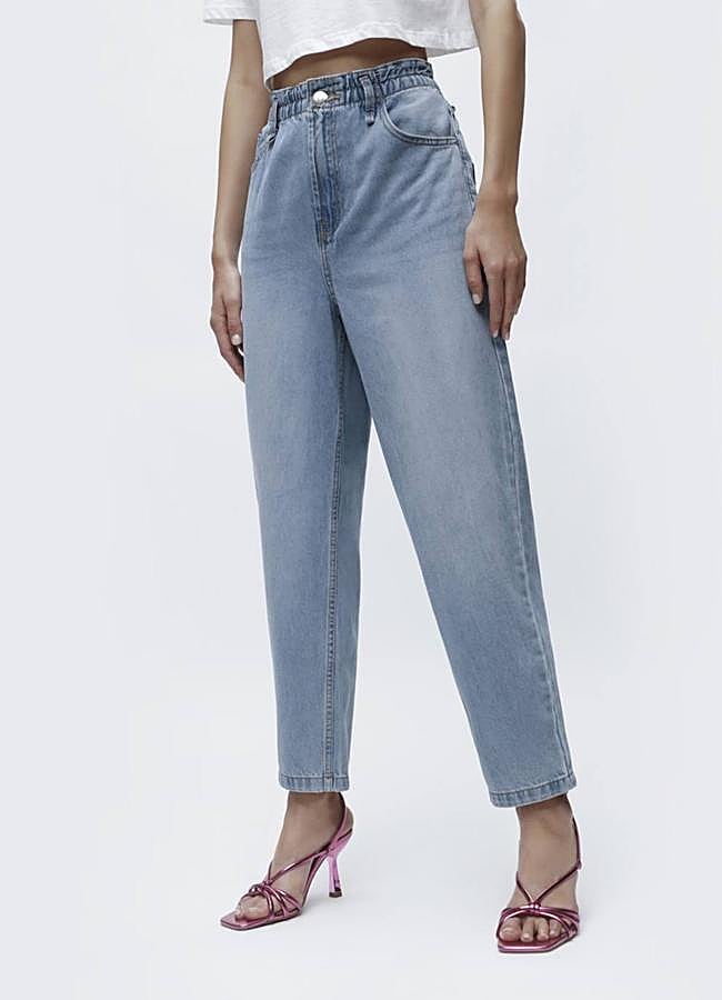 Imagen - Vaqueros elásticos mom fit