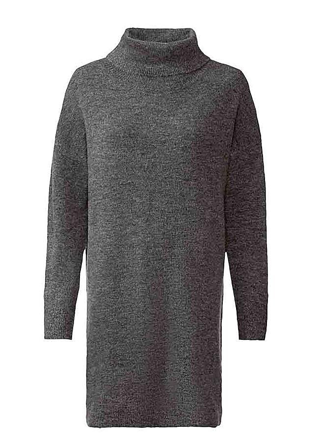 Imagen - Vestido de punto con cuello alto de Lidl. Foto: Lidl.