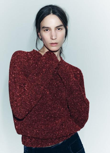 Imagen - Jersey rojo de Zara (29,99 euros)