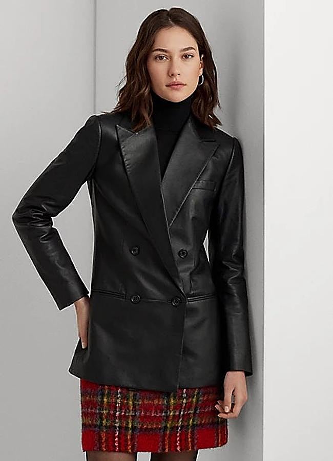 Imagen - Blazer de piel de cordero de Ralph Lauren, 899 euros.