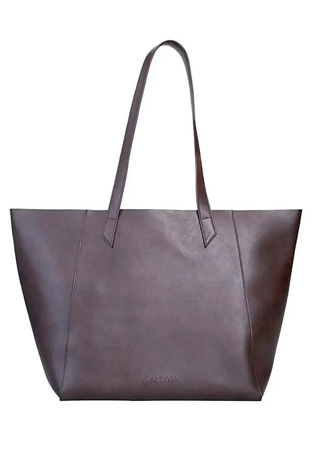 Imagen - Bolso Tote Bag de cuero vegano de Canussa.