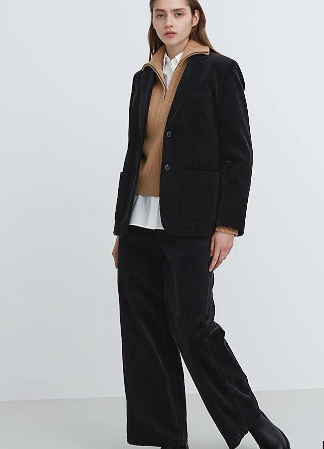 Imagen - Traje de pana negro