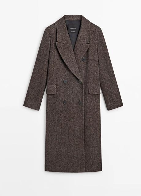 Imagen - Abrigo con doble botonadura de Massimo Dutti (249 euros)