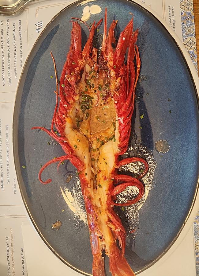 Imagen - El delicioso carabinero amontillado de Islamorada Tapas Bar. / AFL