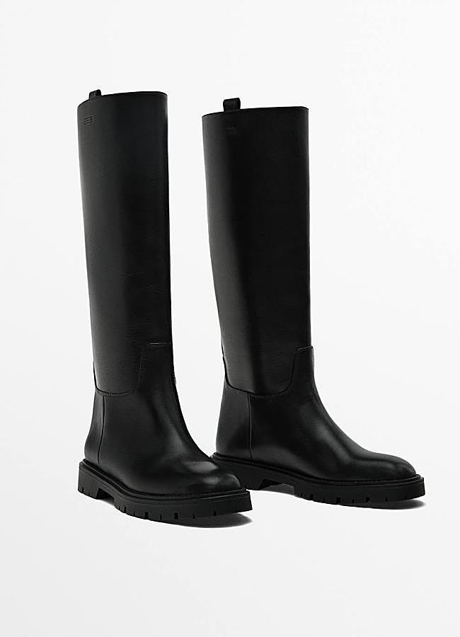 Imagen - Botas negras con suela track