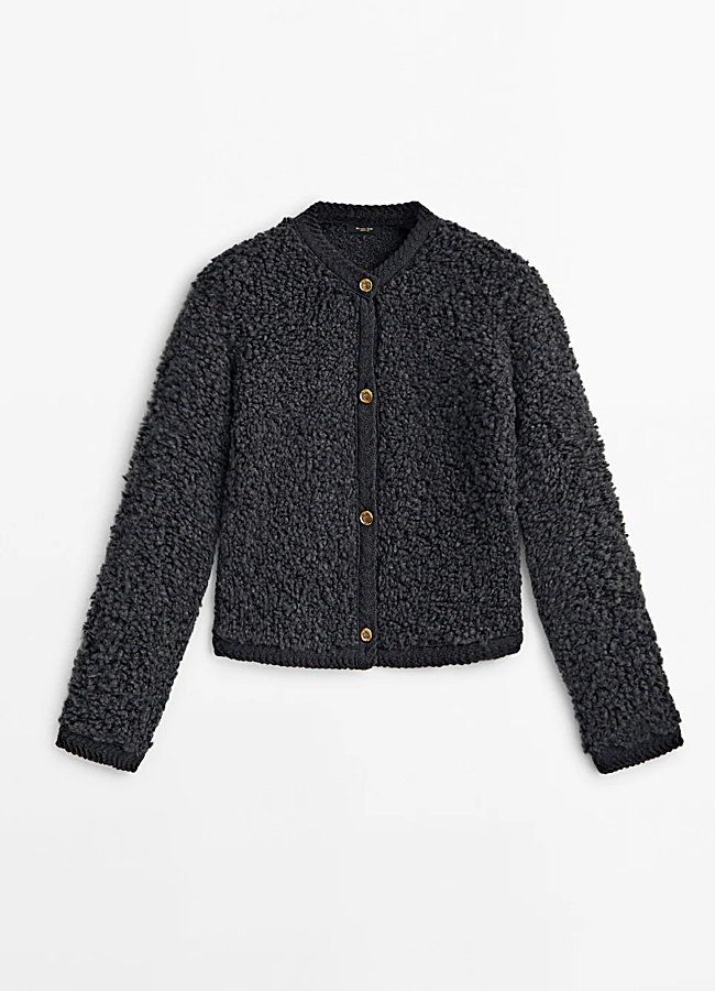 Imagen - Cárdigan de dpunto de Massimo Dutti (129 euros)