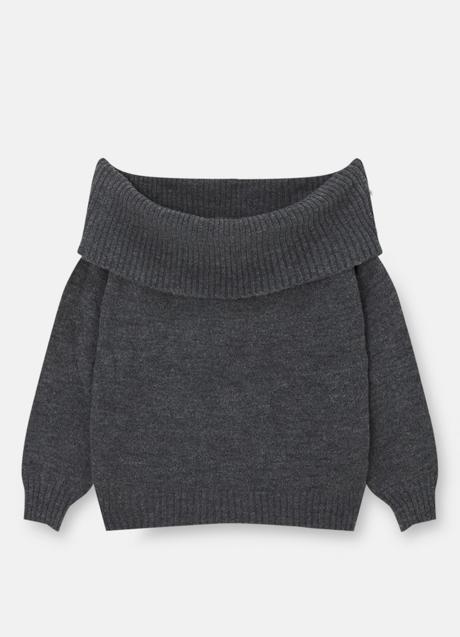 Imagen - Jersey con los hombros al aire de Pull & Bear (25,99 euros)