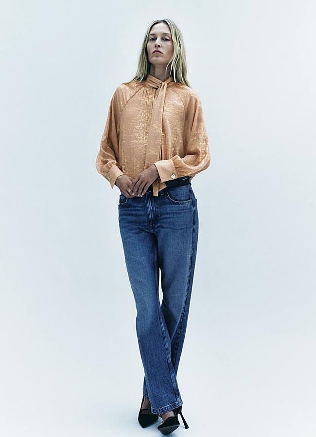 Imagen - Camisa con detalles metalizados