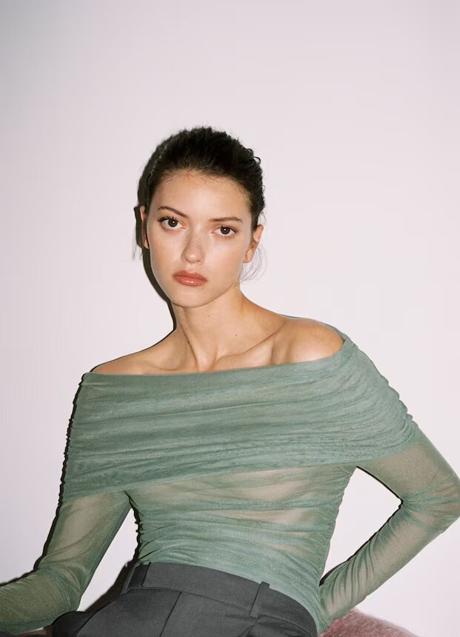 Imagen - Camiseta verde de Mango (22,99 euros)