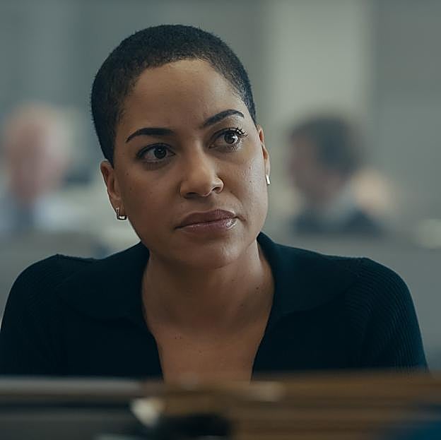 Cush Jumbo en una imagen de Historial Delictivo.